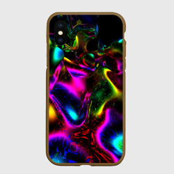 Чехол для iPhone XS Max матовый В неоне