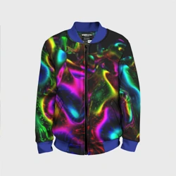 Детский бомбер 3D В неоне