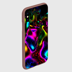 Чехол для iPhone XS Max матовый В неоне - фото 2