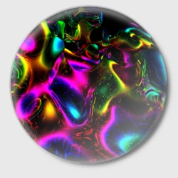 Значок В неоне