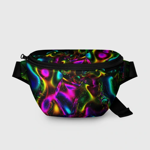 Поясная сумка 3D В неоне