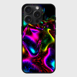 Чехол силиконовый для Apple iPhone 15 Pro матовый В неоне
