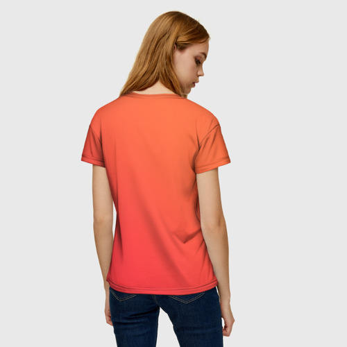 Женская футболка 3D с принтом The Hatters, вид сзади #2