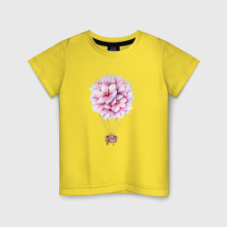 Детская футболка хлопок Воздушные Цветы