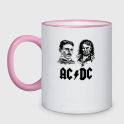 Кружка двухцветная AC/DC