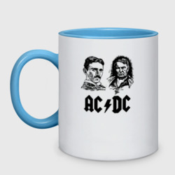 Кружка двухцветная AC/DC