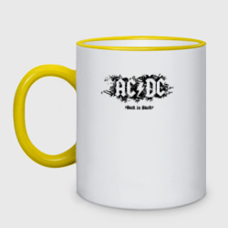 Кружка двухцветная AC/DC