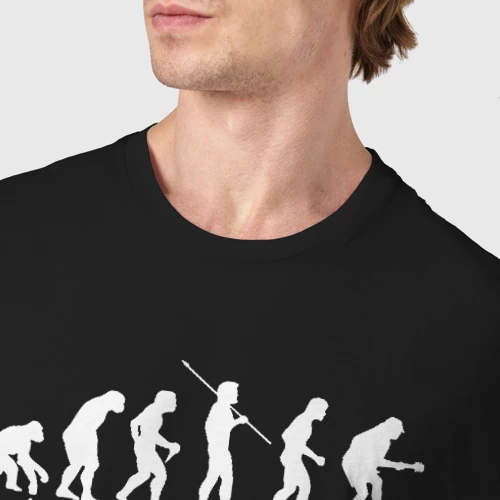 Мужская футболка хлопок с принтом AC/DC, фото #4