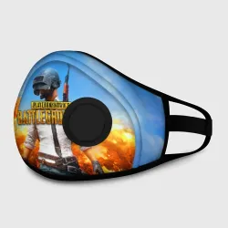 Маска из неопрена PUBG hero ПАБГ герой в огне