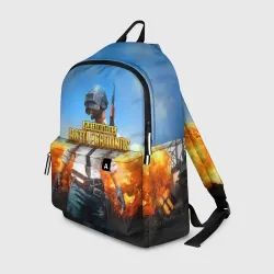 Рюкзак 3D PUBG hero ПАБГ герой в огне