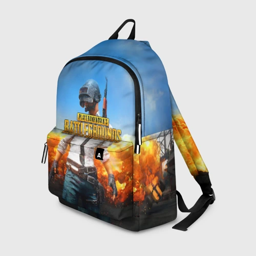 Рюкзак 3D PUBG hero ПАБГ герой в огне