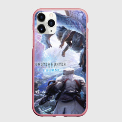 Чехол для iPhone 11 Pro Max матовый Monster Hunter: World Iceborn