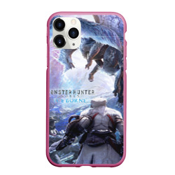 Чехол для iPhone 11 Pro Max матовый Monster Hunter: World Iceborn