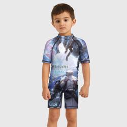 Детский купальный костюм 3D Monster Hunter: World Iceborn - фото 2