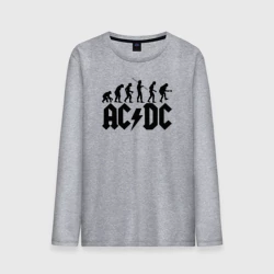 Мужской лонгслив хлопок AC/DC