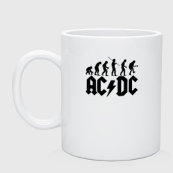 Кружка керамическая AC/DC