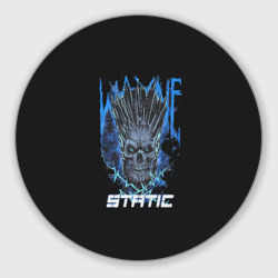 Круглый коврик для мышки Static Wayne