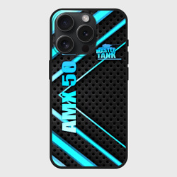 Чехол силиконовый для Apple iPhone 15 Pro матовый Master tank AMX 50 b