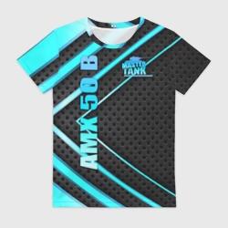 Женская футболка 3D Master tank AMX 50 b