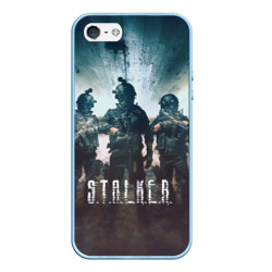 Чехол для iPhone 5/5S матовый Stalker the game