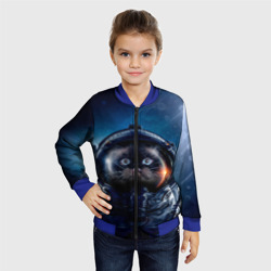 Детский бомбер 3D Кот космонавт - фото 2