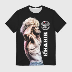 Мужская футболка 3D Хабиб Нурмагомедов