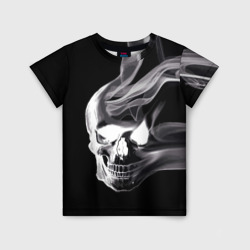 Детская футболка 3D Wind - smoky skull
