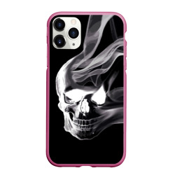 Чехол для iPhone 11 Pro Max матовый Wind - smoky skull