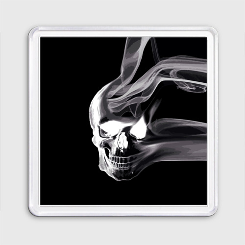 Магнит 55*55 Wind - smoky skull