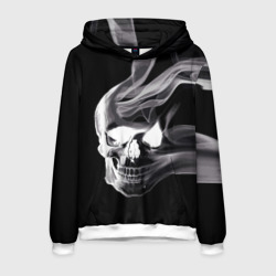 Мужская толстовка 3D Wind - smoky skull