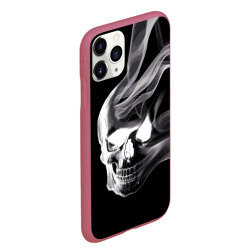 Чехол для iPhone 11 Pro Max матовый Wind - smoky skull - фото 2