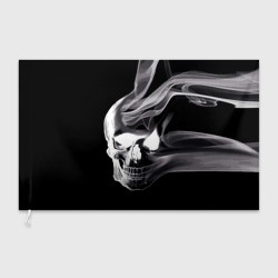 Флаг 3D Wind - smoky skull