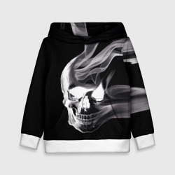 Детская толстовка 3D Wind - smoky skull