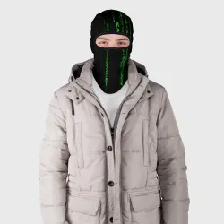 Балаклава 3D Матрица кода - фото 2