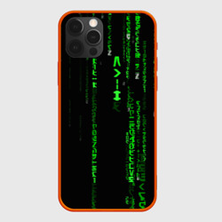 Чехол для iPhone 12 Pro Матрица кода