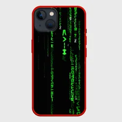 Чехол для iPhone 14 Матрица кода