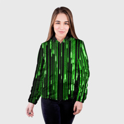 Женская куртка 3D Матрица - фото 2