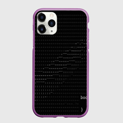 Чехол для iPhone 11 Pro матовый Символьный код