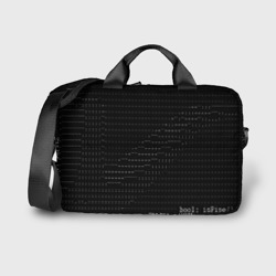 Сумка для ноутбука 3D Символьный код
