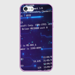 Чехол для iPhone 5/5S матовый Bios code
