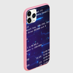 Чехол для iPhone 11 Pro Max матовый Bios code - фото 2