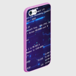 Чехол для iPhone 5/5S матовый Bios code - фото 2