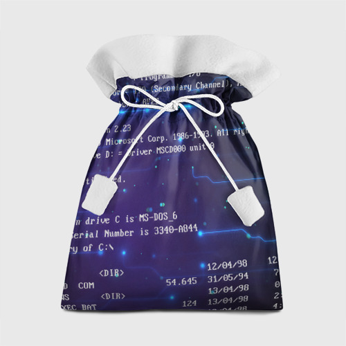 Подарочный 3D мешок Bios code