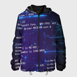 Мужская куртка 3D Bios code