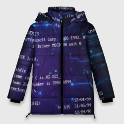 Женская зимняя куртка Oversize Bios code