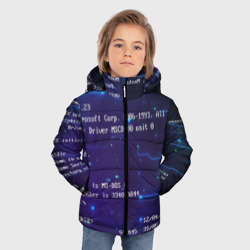 Зимняя куртка для мальчиков 3D Bios code - фото 2