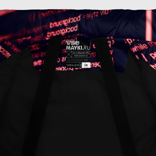 Зимняя куртка для мальчиков 3D HTML&PHP, цвет черный - фото 7