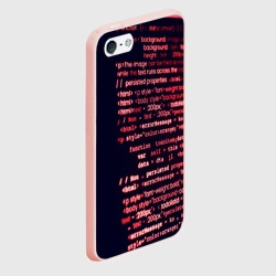 Чехол для iPhone 5/5S матовый HTML&PHP - фото 2
