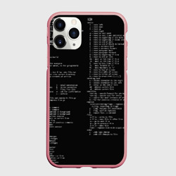Чехол для iPhone 11 Pro Max матовый Программирование 7