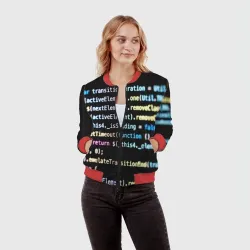 Женский бомбер 3D Программист - фото 2